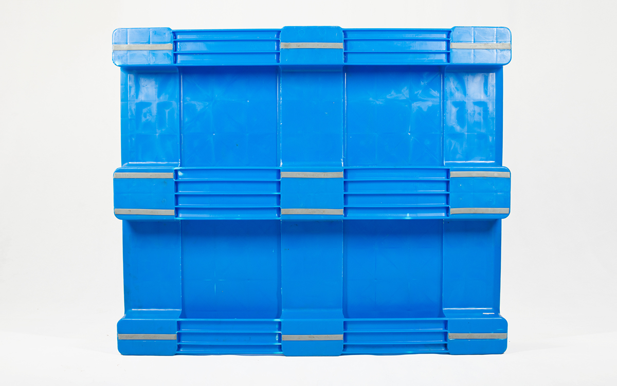 1100-1200 Flachdeck-Kunststoffpalette