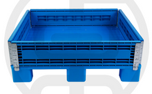 Wiederverwendbare solide Euro-FLC-Palettenboxaufsätze aus faltbarem Kunststoff
