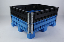 Faltbare Kunststoff-Palettenaufsatzhülsen-Packbox mit Deckel