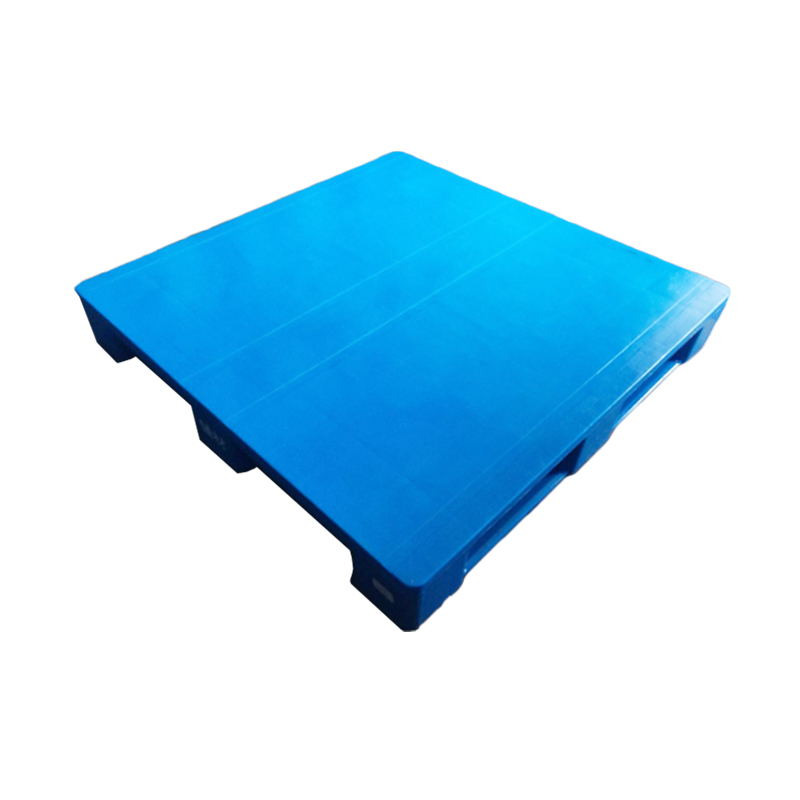 1100 x 1100 robuste, regalfähige Kunststoffpaletten mit fester Oberseite