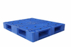1200 x 1000 feuerhemmende, stapelbare, wendbare Kunststoffpaletten für Lagerhallen