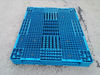 Stapelbare, umkehrbare Kunststoffpalette mit offenem Deck aus industriellem HDPE