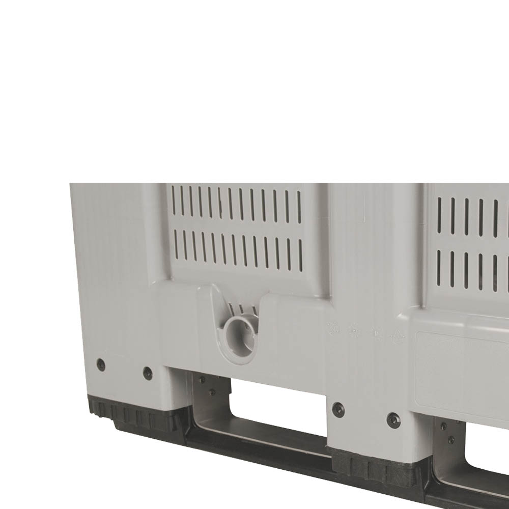 Belüfteter Kunststoff-Palettenbehälter für die Massenlagerung von Früchten