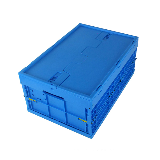 Zusammenklappbarer Behälter mit Deckel 600x400x265