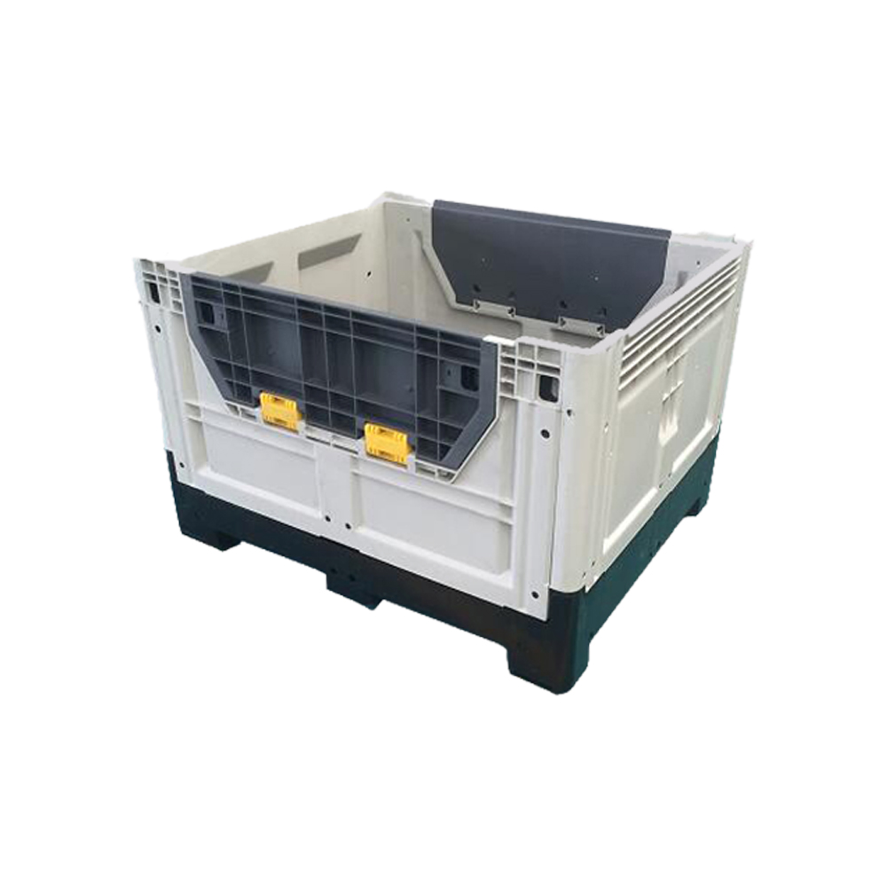 Zusammenklappbare, stapelbare Lagerbeh&auml;lter