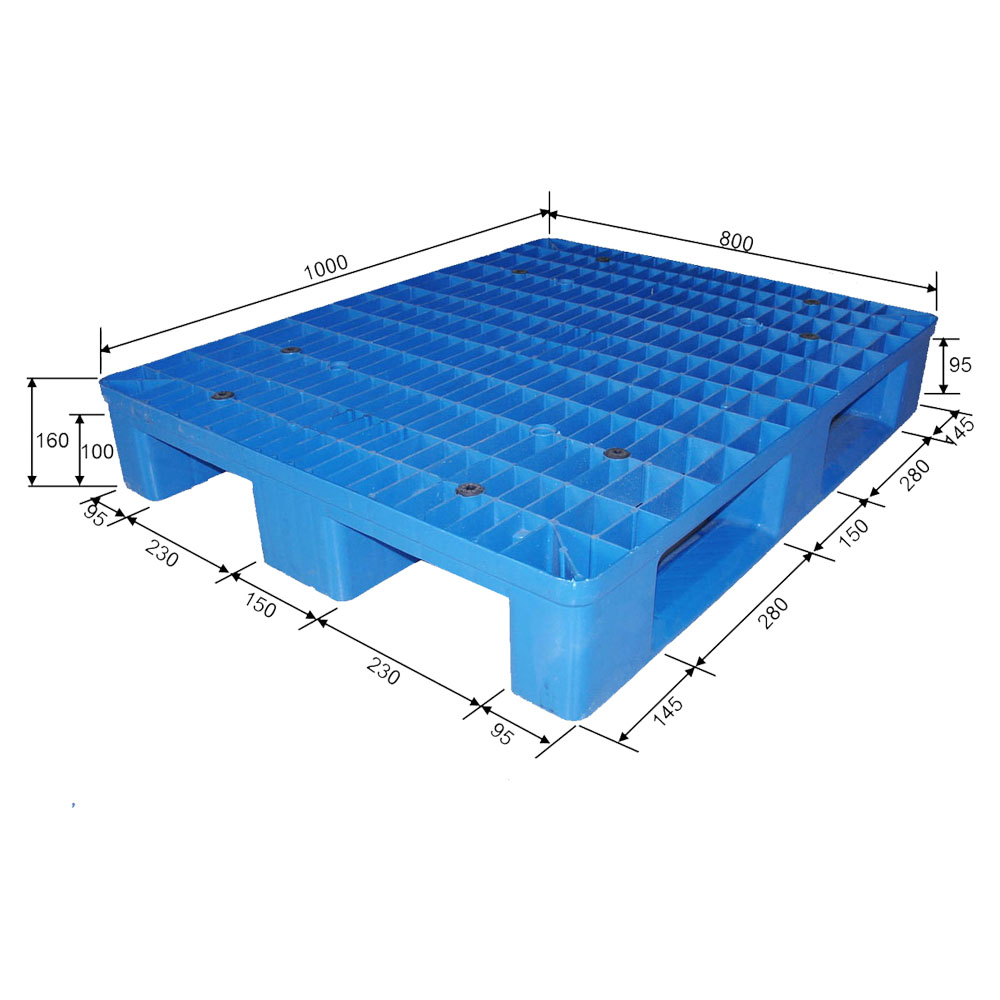 Hochleistungstransport-Kunststoffpalette