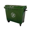 660L PE-Recycling-M&uuml;lleimer f&uuml;r den Au&szlig;enbereich