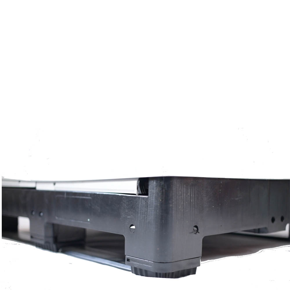 Kunststoff-Palettenbox mit Deckel, Aufbewahrungs- und Aufbewahrungsbeh&auml;lter aus Kunststoff