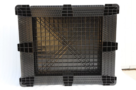 Kunststoff-Palettenbeh&auml;lter zum Verkauf. Zusammenklappbare Palettenbeh&auml;lter, Aufbewahrungsboxen unten