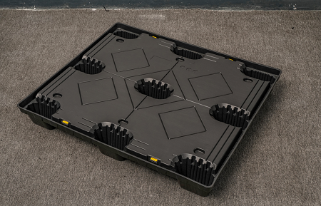 1200 x 1000 faltbare Kunststoff-Aufbewahrungsbox für Paletten