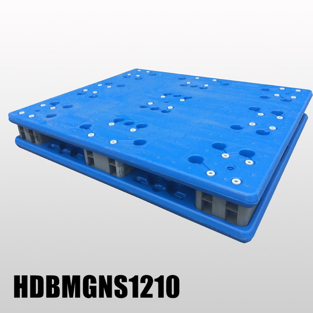 Blasgeformte Kunststoffpalette mit extra hoher Tragf&auml;higkeit, 1200 x 1000 x 170 mm