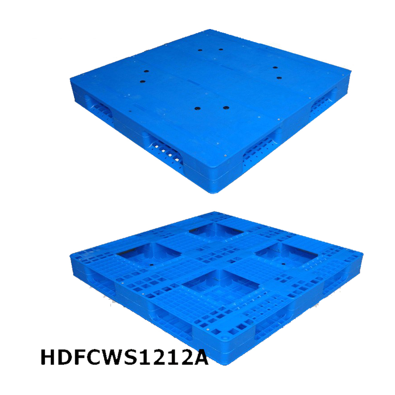 Einseitige Kunststoffpaletten mit glatter Oberfläche für das Lager 