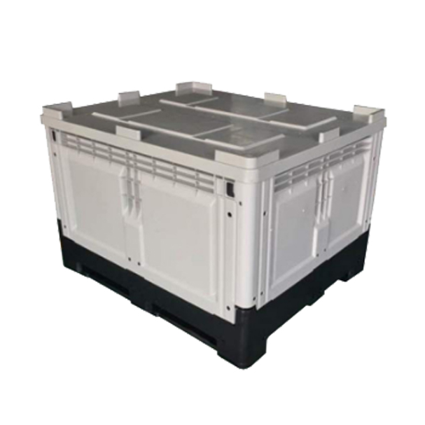 Zusammenklappbare Kunststoffpaletten-Aufbewahrungsbox für das Lager