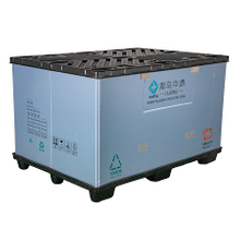 Faltbare PP-Versandhülsen aus Kunststoff für Palettenboxen