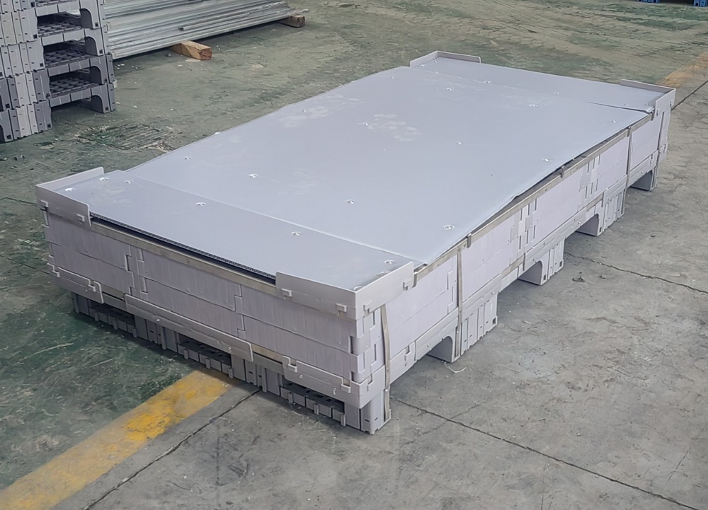 Extra große HDPE FLC faltbare Kunststoffpalettenbox