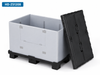 1200 x 800 spritzgegossener Sleeve-Packbeh&auml;lter mit 3 L&auml;ufern