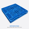 1200 x 1200 x 150 mm Kunststoffpalette mit offenem Deck und vollem Umfang