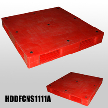  L1100*B1100*H150mm Doppelseitige Kunststoffpalette mit geschlossenem Deck
