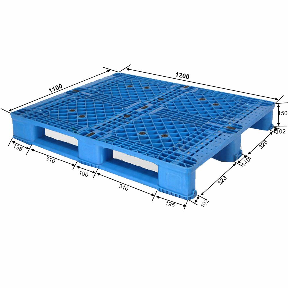 Hochwertige stapelbare Paletten aus Kunststoff 