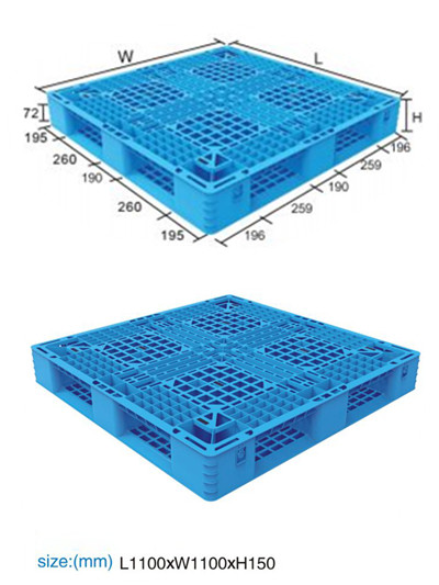 Kunststoff-Massenpalette Kunststoffpalette hergestellt in China