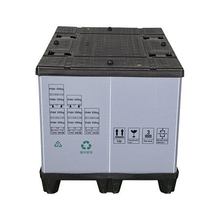 Collapsible Euro Plastic Pallet Honeycomb Sleeve Pack Box