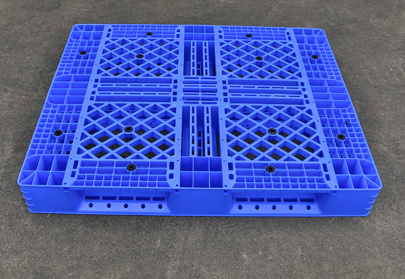1200 x 1000 stahlverstärkte, regalfähige Kunststoffpaletten für die Automatisierung