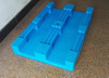 1200 x 800 solide, regalfähige Paletten aus Polyethylen-Kunststoff mit Kufen