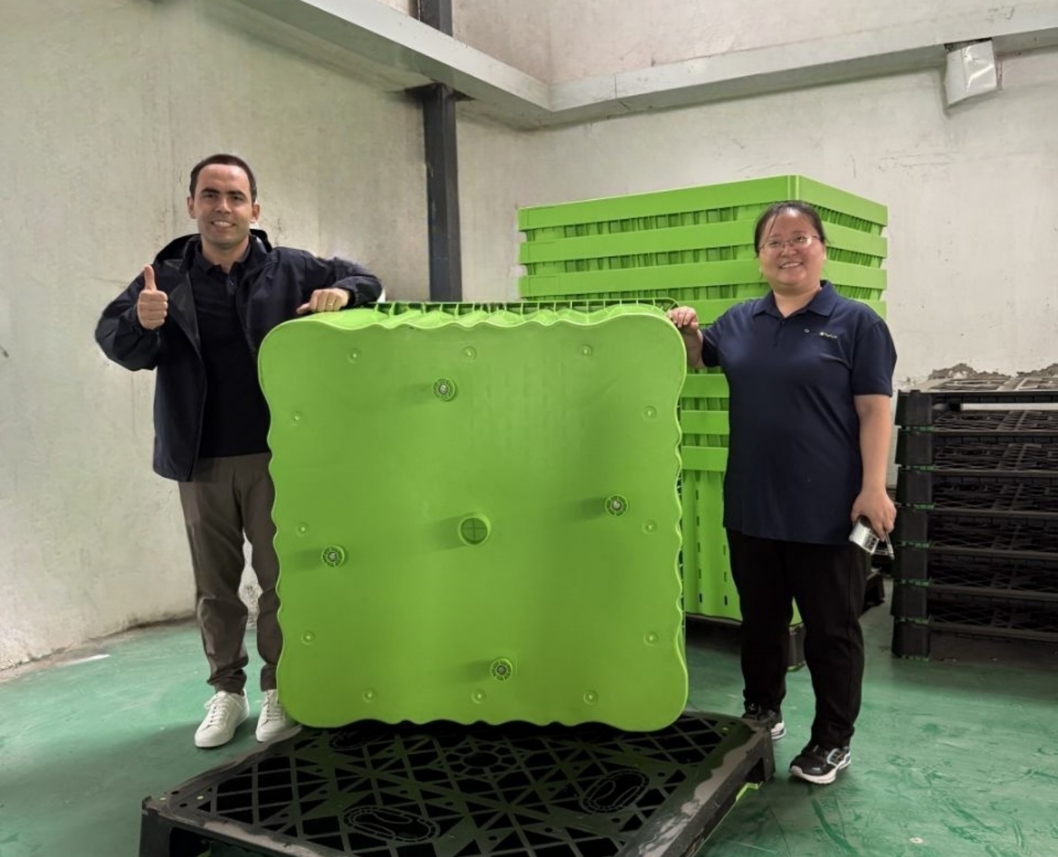Bulk Cargo Plastic Boxes Massengut-Kunststoffboxen
