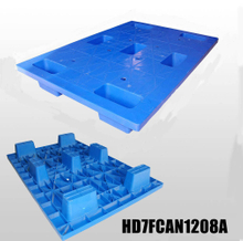 1200 x 800 stabile, schachtelbare Kunststoff-Europaletten für mittlere Beanspruchung