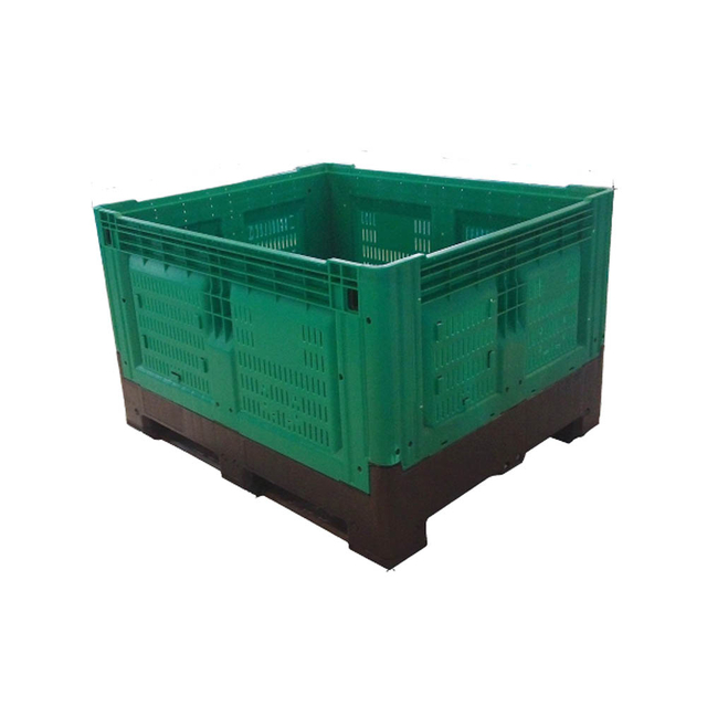 1200x1000x760mm Euro Collapsible Plastic Pallet Box with Lid