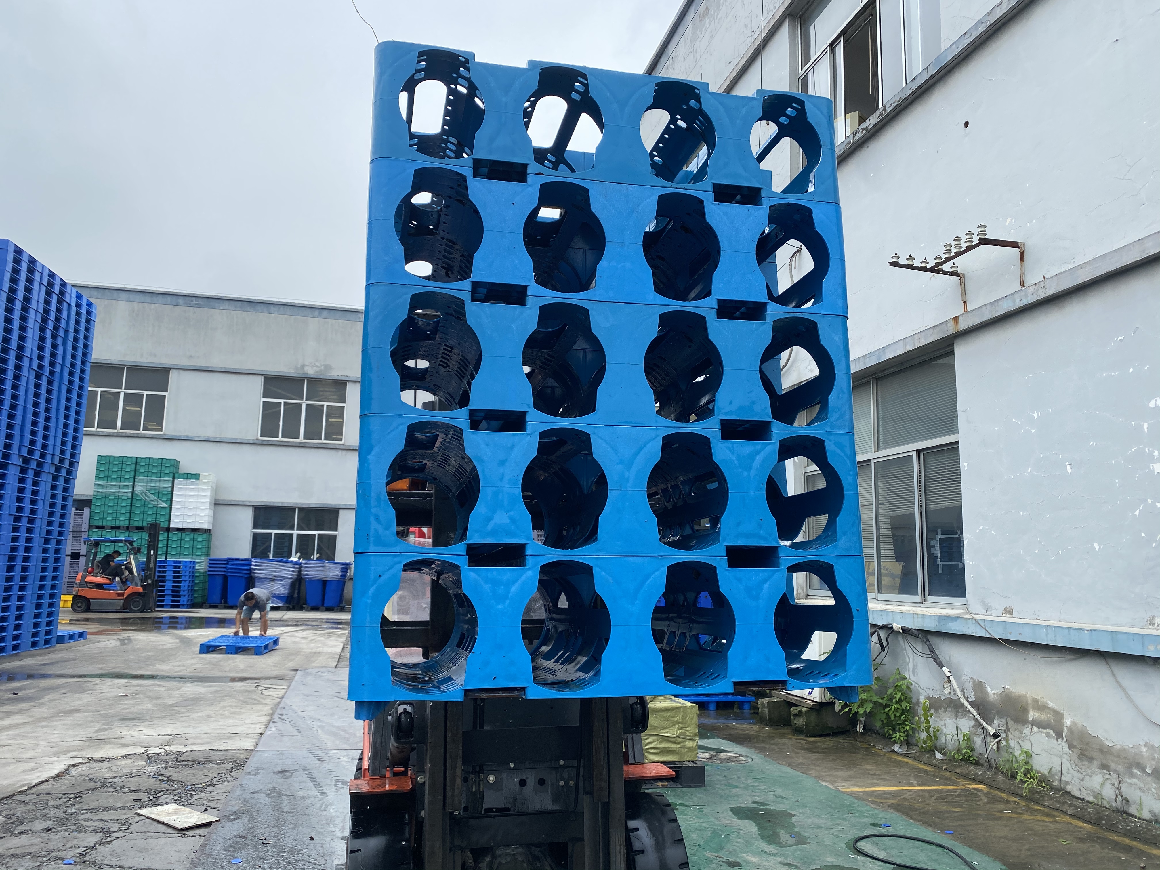 Wasser 5-Flasche-Gallonen-Wasserflaschenpaletten Türkei Kunststoffeimerpalette