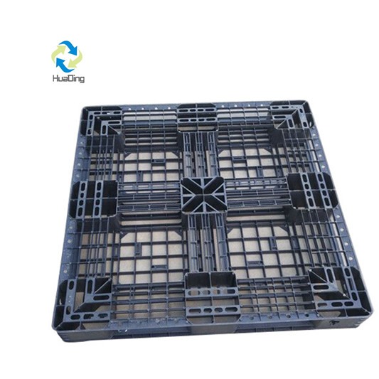 1100*1100 Hochleistungs-Kunststoffpaletten mit offenem Deck und vollem Umfang