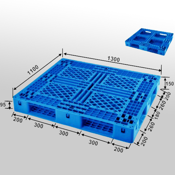 Exportieren Sie zusammenklappbare Kunststoffpaletten für die Verpackung