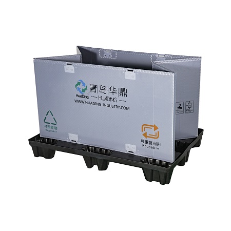 Faltbare Kunststoff-PP-Palettenbox mit Ärmeln 
