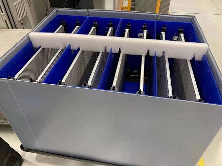 Wiederverwendbare Verpackung aus Kunststoff