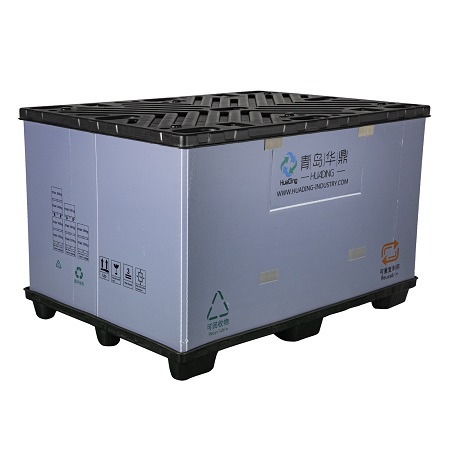 Kunststoff-PP-Wabenhülsen-Palettenbox für Autoteile