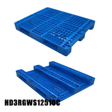 Stahlverst&auml;rkte, regalf&auml;hige Paletten aus recyceltem Polypropylen-Kunststoff