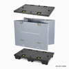 1140 x 980 Spritzgegossener Sleeve-Packbeh&auml;lter mit 3 L&auml;ufern