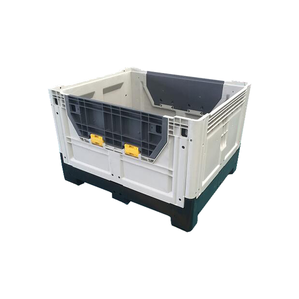 Zusammenklappbare, stapelbare Lagerbeh&auml;lter