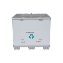 1200*800 recycelbare Verpackung, faltbare Blechpalettenbox