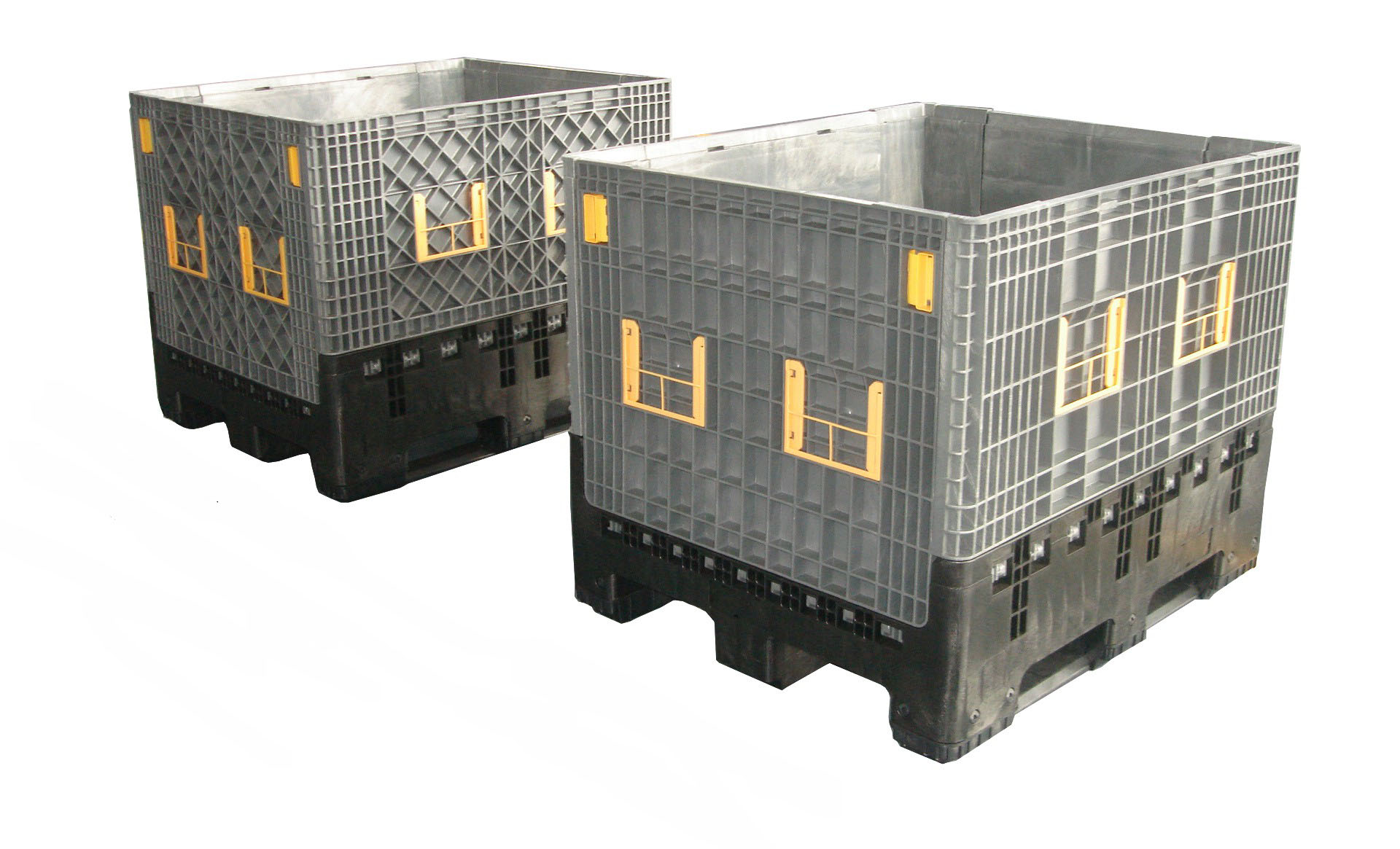 Faltbare Behälter aus Kunststoffpaletten für die Verpackung