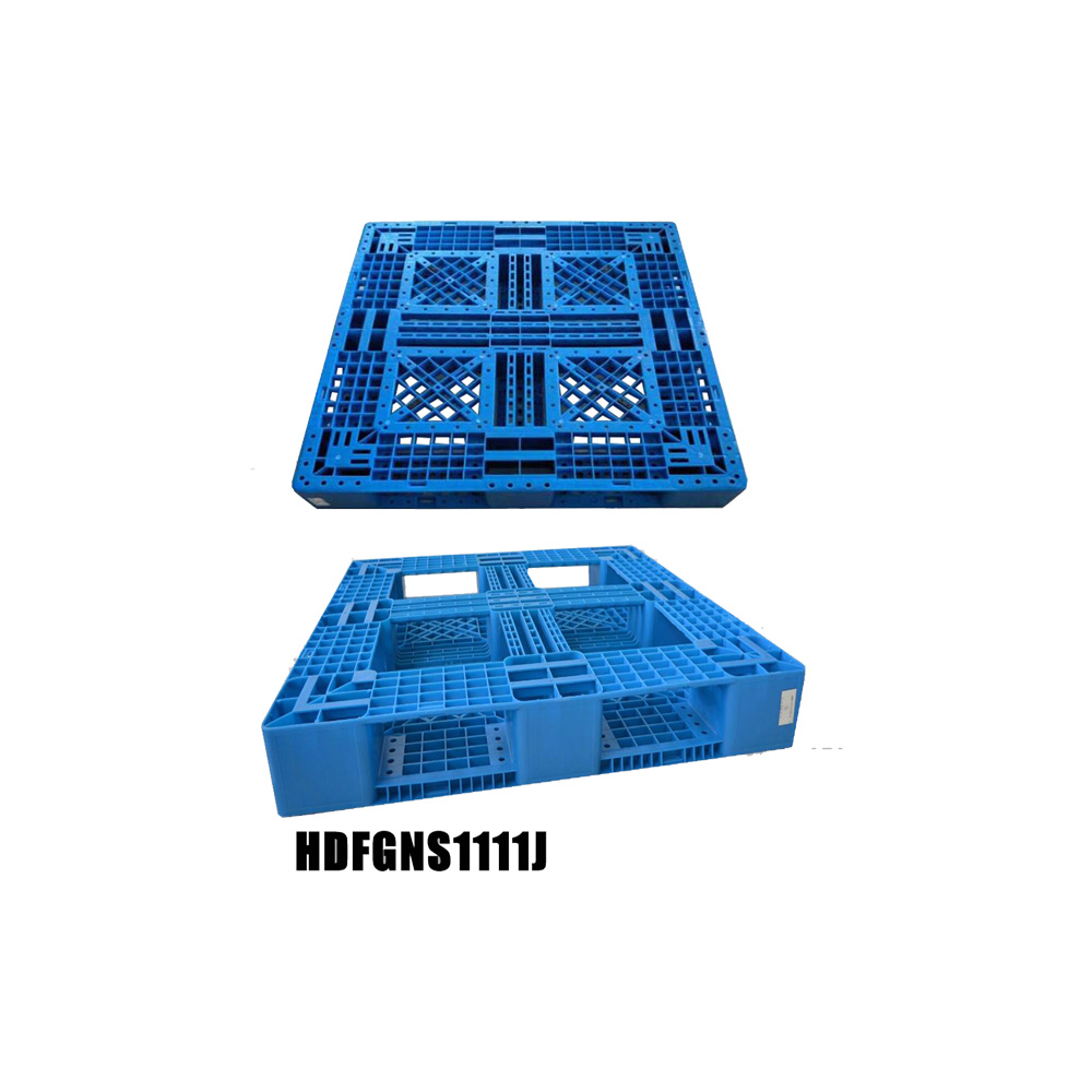 Offene Kunststoffpalette mit Stahlverstärkung 
