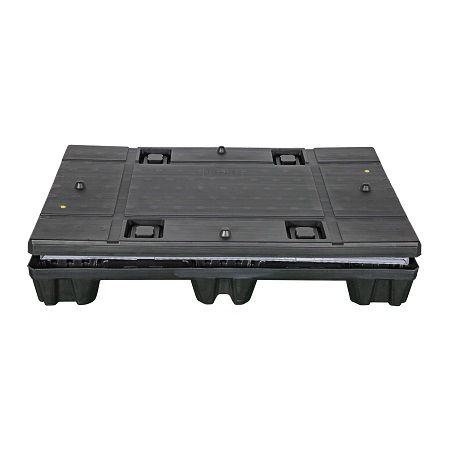 Faltbare Kunststoff-PP-Palettenbox mit Ärmeln 