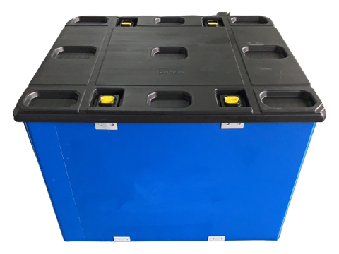 Palettenbox aus Kunststoff