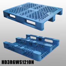 1200 x 1000 Polypropylen-Hochleistungspalette aus schachtelbarem Kunststoff