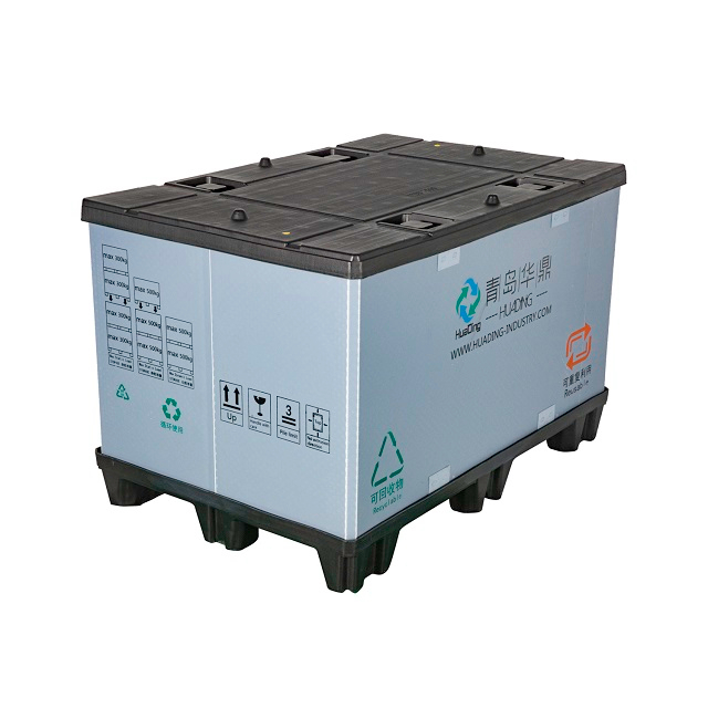 1200 x 800 Euro faltbare Kunststoff-Palettenhülle