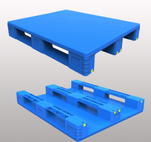 1200 x 1000 Polypropylen-Hygiene-Kunststoffpaletten mit flacher Oberseite