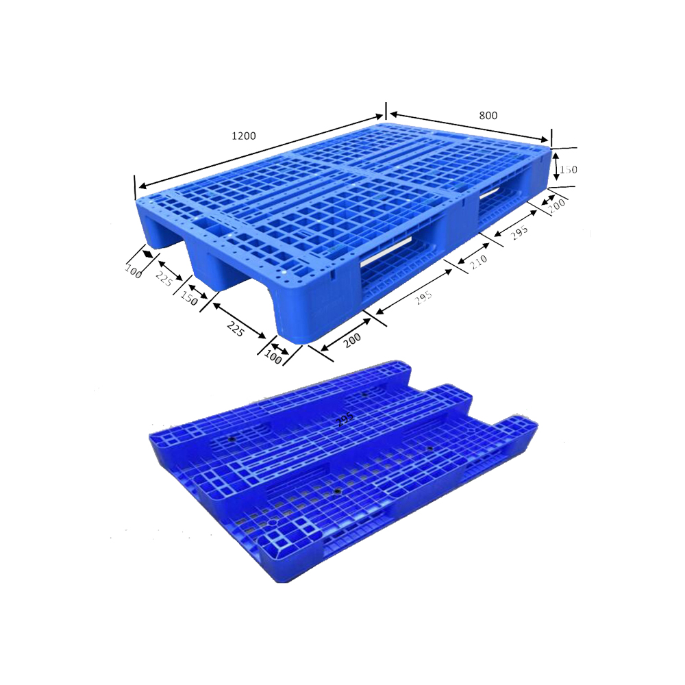 Großhandel billige Gabelstapler-Vollkunststoffpaletten