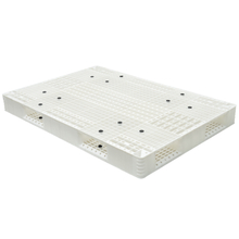 Maßgeschneiderte, wendbare, stapelbare Kunststoffpalette aus weißem HDPE-Netz