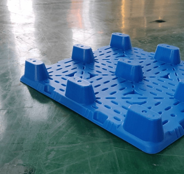 Günstige 1200 x 1000 stabile, stapelbare Hochleistungs-Kunststoffpaletten